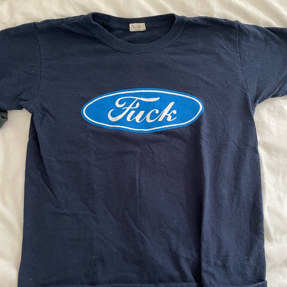 brandy melville fuck baby tee